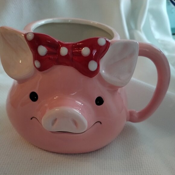 Piggy mug pink - Picture 1 of 6